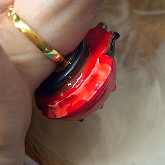 🖤Handmade Ladybug 🐞 ring - Picture 4 of 11